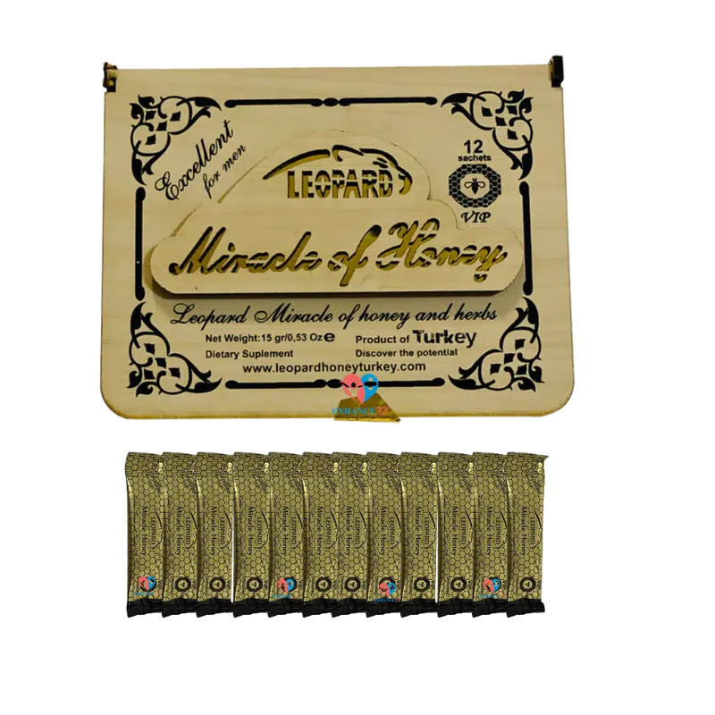 Leopard Miracle Honey Box of 12