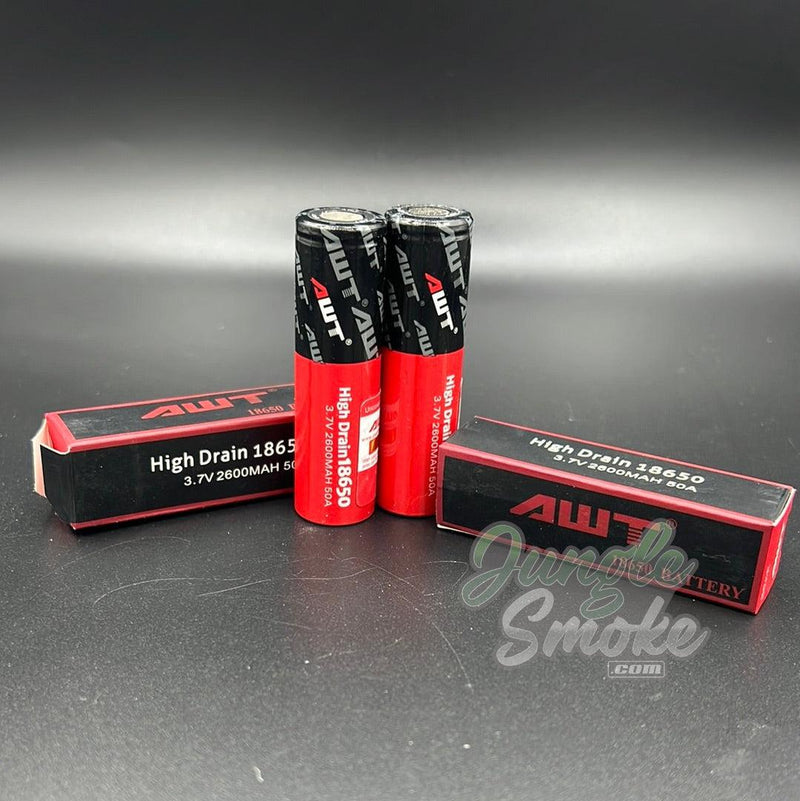 AWT 18650 battery 2 Pack