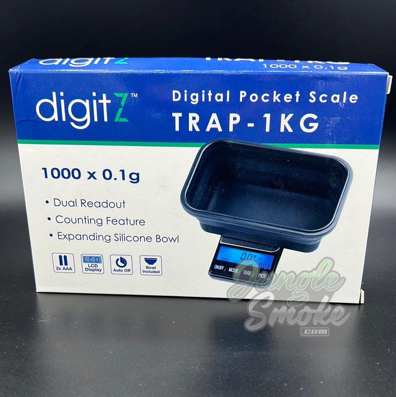 Trap1200g Digital Pocket Scale with Bowl - American Weigh Scales