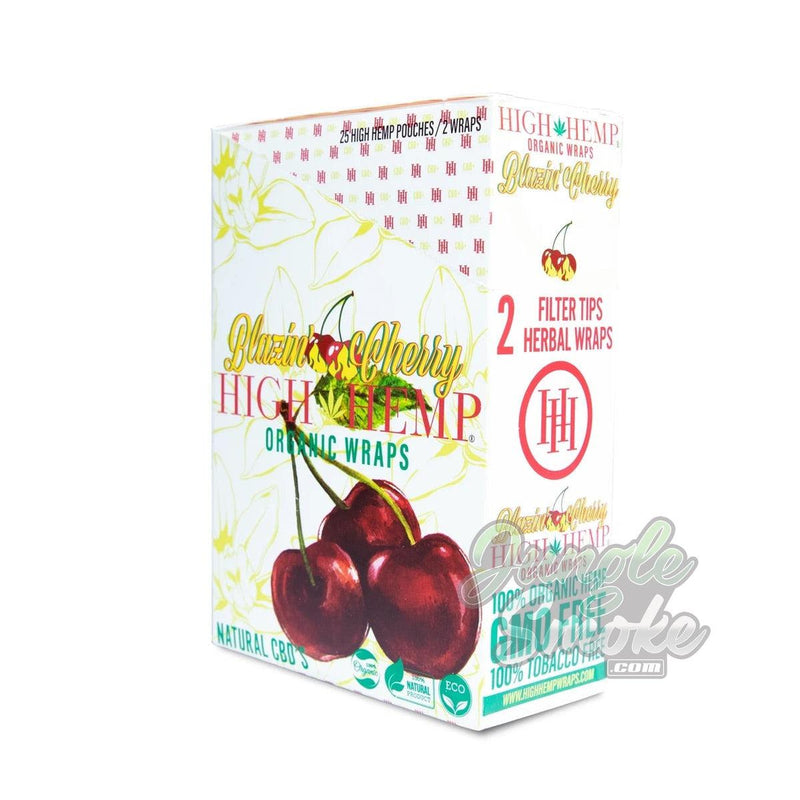 High Hemp Organic Wraps Blazin’ Cherry