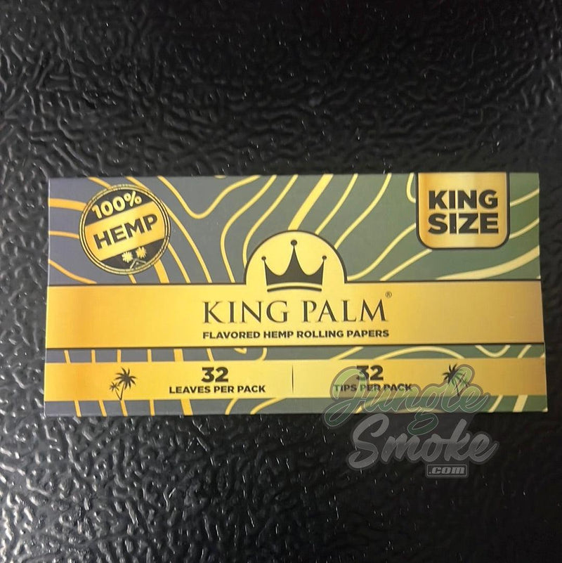 King Palm Rolling Papers King Size W/ Tips
