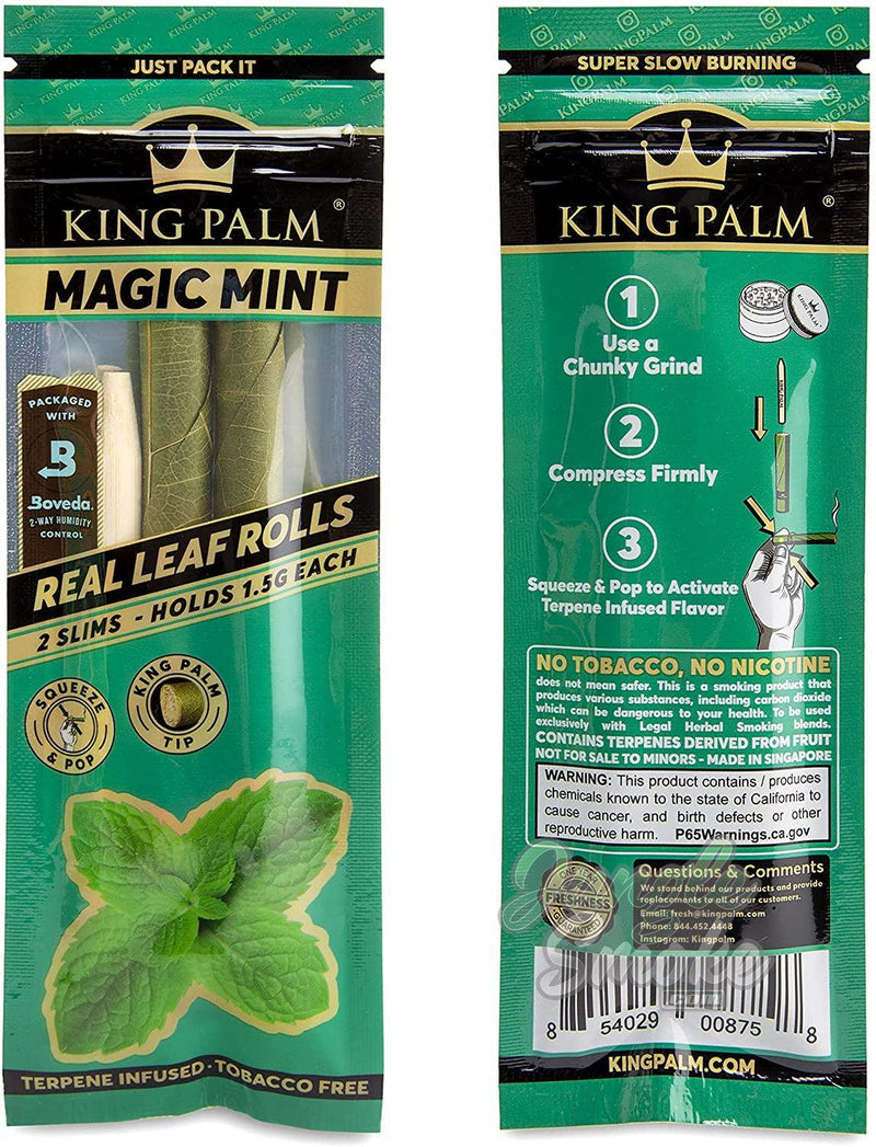 King Palm Slim Magic Mint Flavored