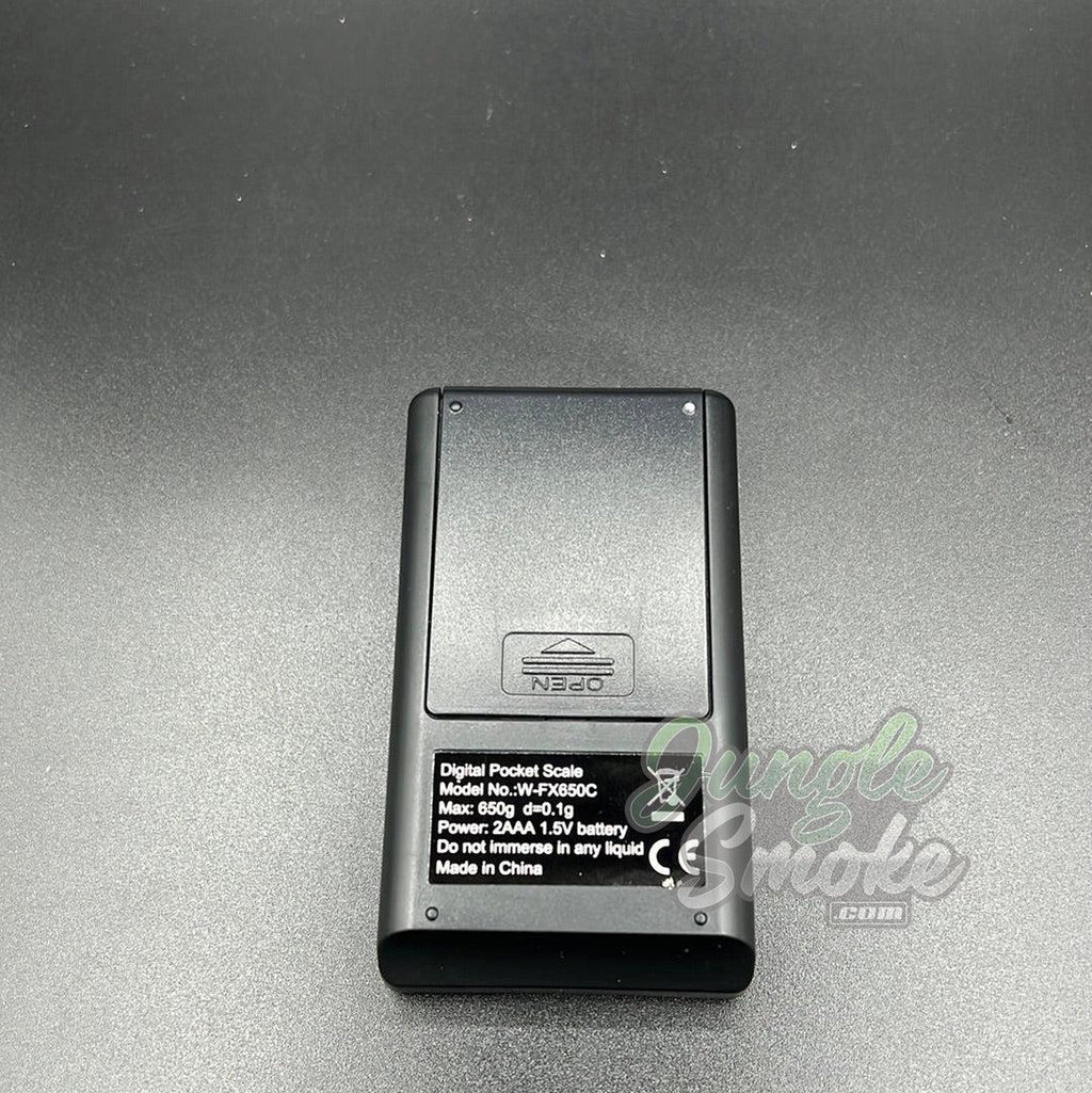 Weighmax W-3805 Black Digital Pocket Scale 650g x 0.1g